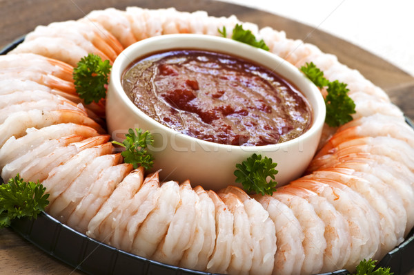 Shrimp ring Stock photo © elenaphoto