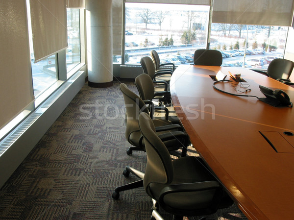 Salle de conférence affaires conférence ensoleillée après-midi [[stock_photo]] © elenaphoto