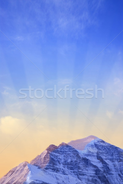 Mountain sunrise Stock photo © elenaphoto