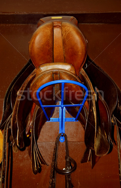 Saddles Stock photo © elenaphoto