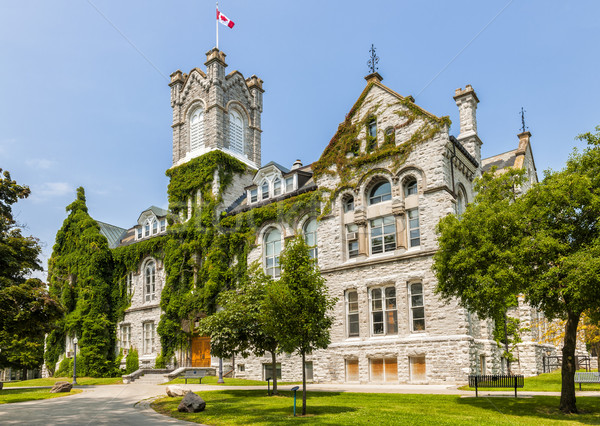 Universiteit hal gebouw campus ontario Canada Stockfoto © elenaphoto