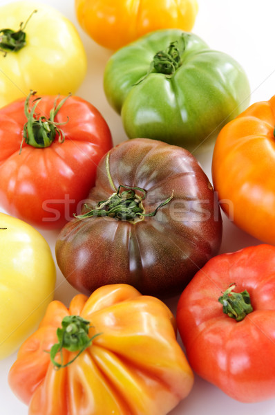 Heirloom tomatoes Stock photo © elenaphoto