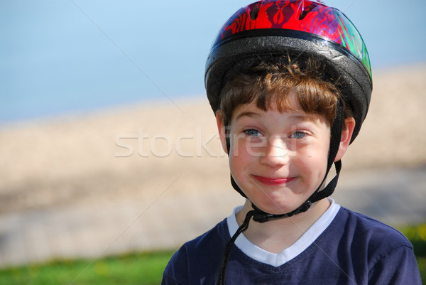 Little boy portrait Stock photo © elenaphoto