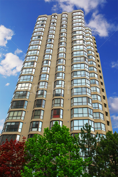 Apartment building Stock photo © elenaphoto