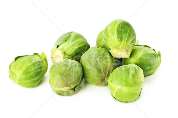 Isolated brussels sprouts Stock photo © elenaphoto