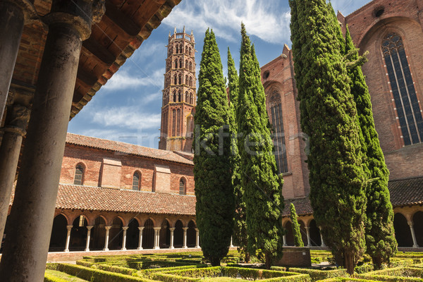 Jacobin Convent in Toulouse Stock photo © elenaphoto