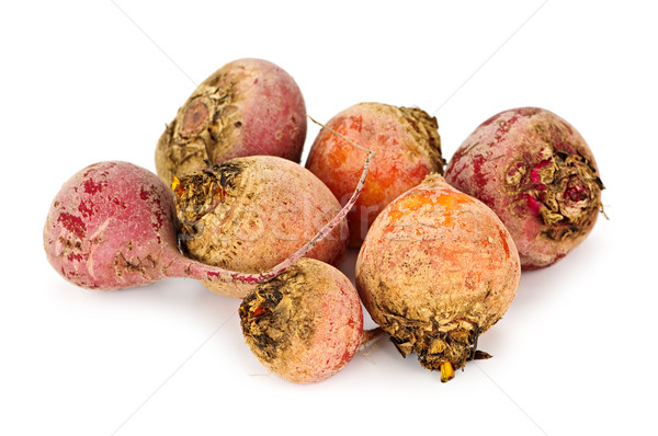Red and golden beets Stock photo © elenaphoto