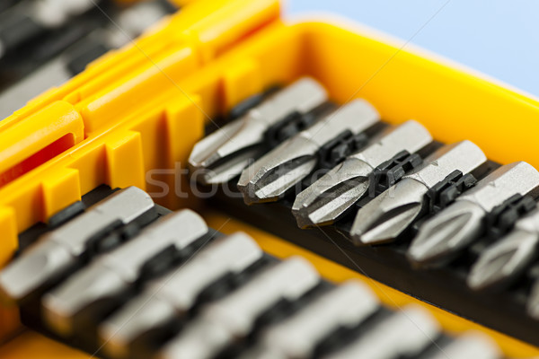Screwdriver insert bits Stock photo © elenaphoto