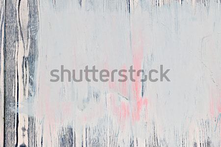 Stock photo: Old painted wood background