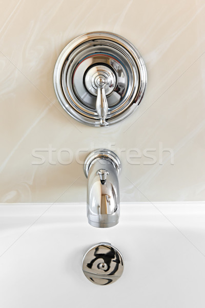 Bathtub faucet Stock photo © elenaphoto