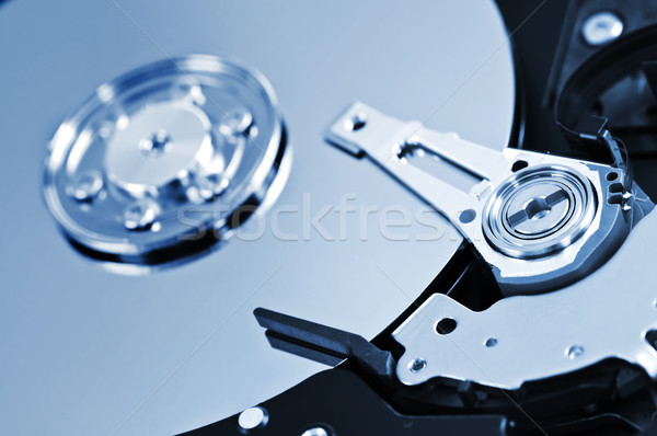 Stok fotoğraf: Sabit · disk · detay · sabit · disk · sürmek · iç