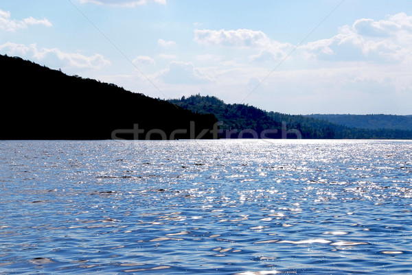 Sparkling lake Stock photo © elenaphoto