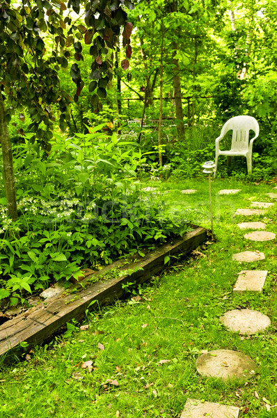 Green garden Stock photo © elenaphoto