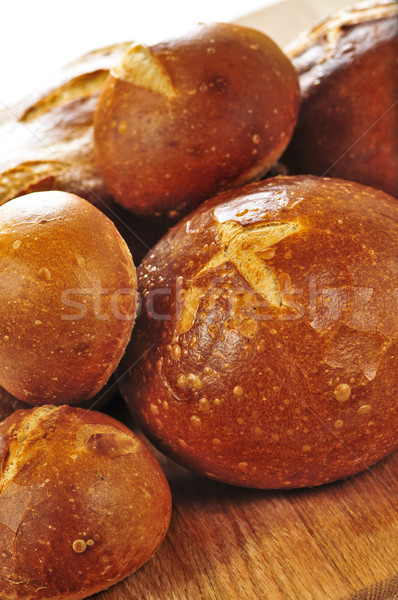 Loaves of bread Stock photo © elenaphoto