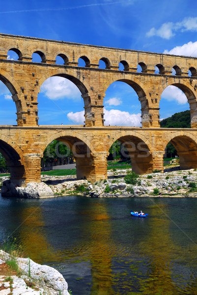 Franta Roman apă vară călători Imagine de stoc © elenaphoto