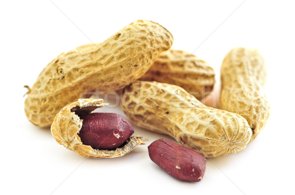 Peanuts and shells Stock photo © elenaphoto