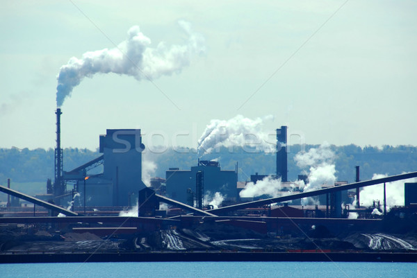 Industrial pollution Stock photo © elenaphoto