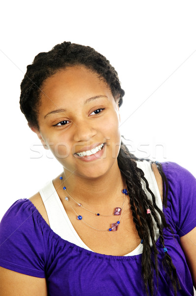 Stock photo: Teenage girl