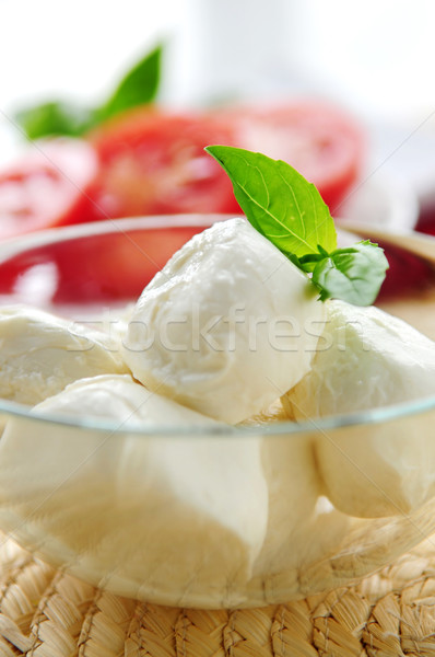Stock photo: Bocconcini cheese