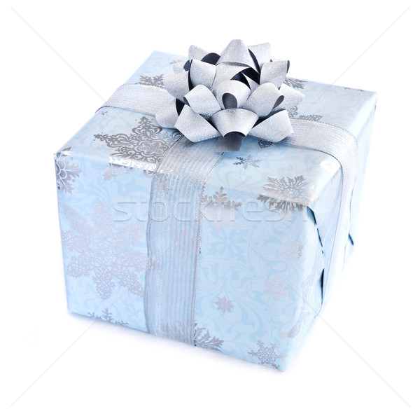 Christmas gift box Stock photo © elenaphoto