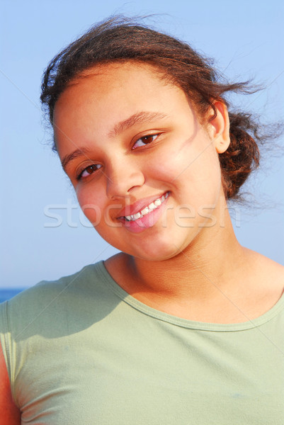 Young girl Stock photo © elenaphoto