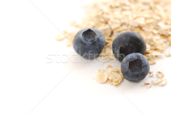 Blueberry oats Stock photo © elenaphoto