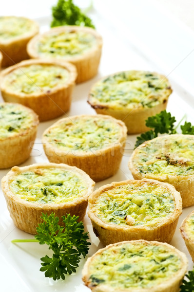 Mini quiches Stock photo © elenaphoto