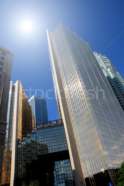 高層ビル 現代 ガラス 鋼 タウン トロント ストックフォト © elenaphoto