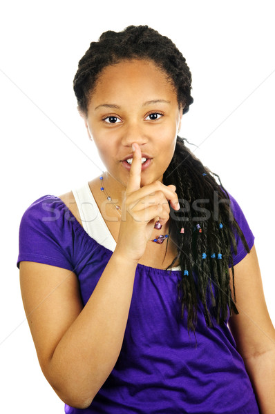 Stock photo: Teenage girl