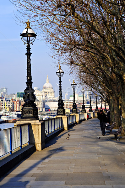 Stock photo: London view from South Bank