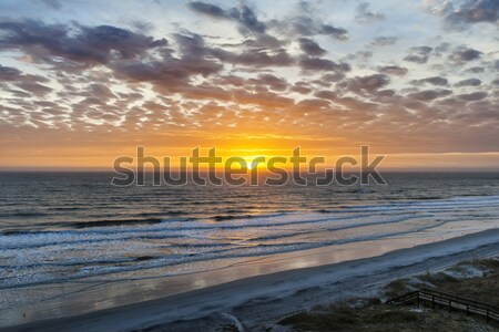Sun rising over Atlantic Stock photo © elenaphoto
