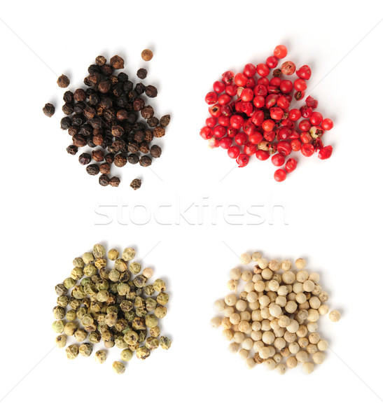 Assorted peppercorns Stock photo © elenaphoto