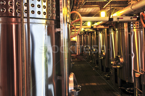 вино оборудование тур Winery металл Сток-фото © elenaphoto