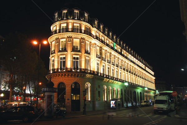 Night Paris Stock photo © elenaphoto