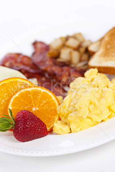 Breakfast plate Stock photo © elenaphoto