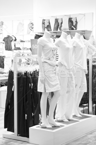 Clothing store Stock photo © elenaphoto