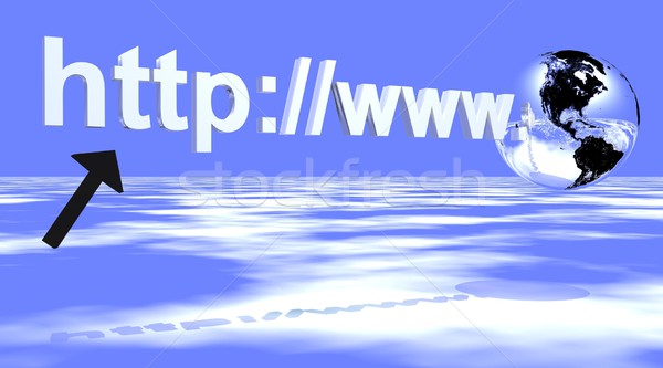 Internet address Stock photo © Elenarts