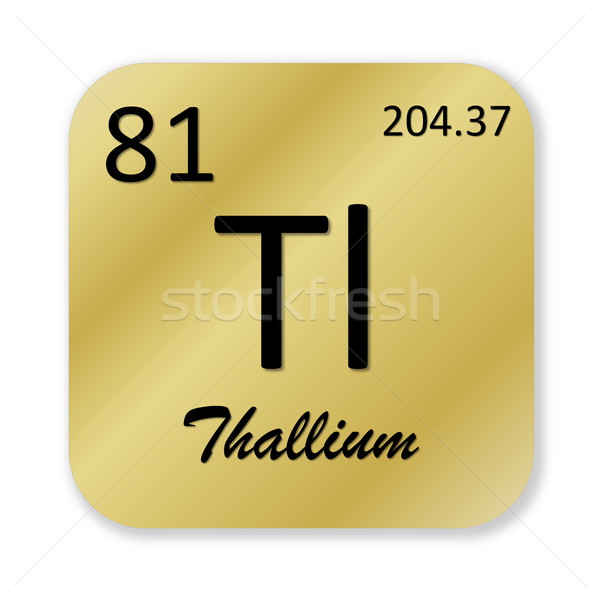 Thallium element Stock photo © Elenarts