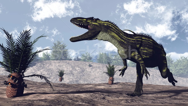 Torvosaurus dinosaur - 3D render Stock photo © Elenarts