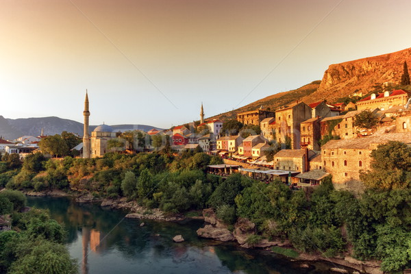 Mostar old city, Bosnia and Herzegovina Stock photo © Elenarts