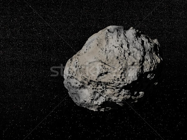 Stock photo: Meteorite in the universe