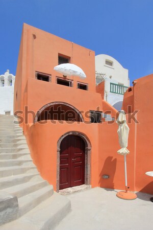 Greek church, Oia, Santorini, Greece Stock photo © Elenarts