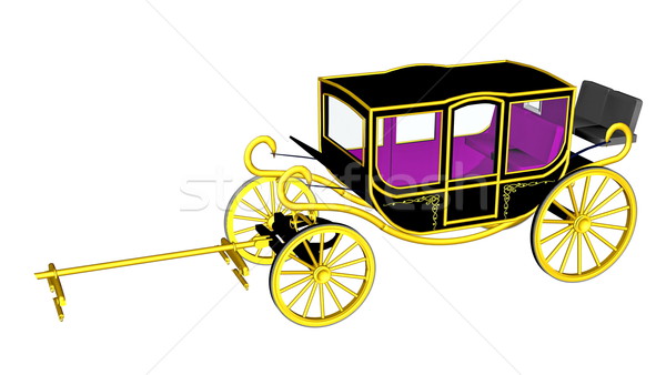 Royal carriage Stock photo © Elenarts