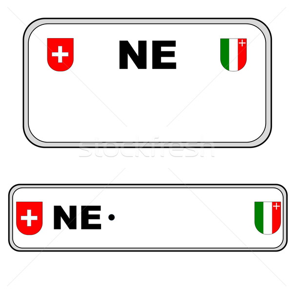 [[stock_photo]]: Plaque · nombre · Suisse · Retour · nombre