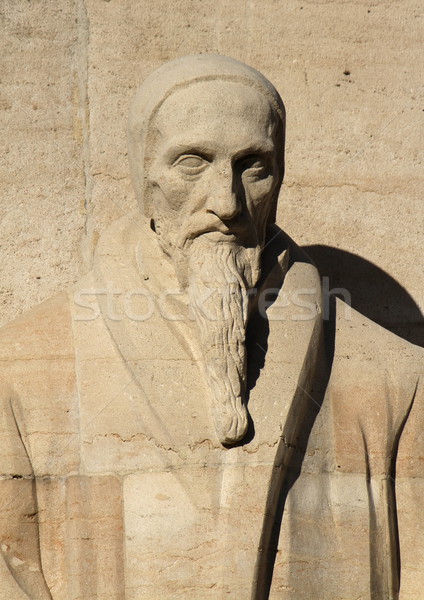 J. Calvin, reformation wall, Geneva, Switzerland. Stock photo © Elenarts