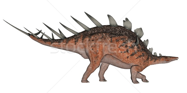 Stock photo: Kentrosaurus dinosaur