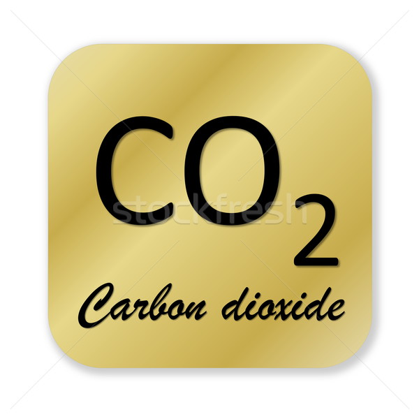 Carbon dioxide symbol Stock photo © Elenarts