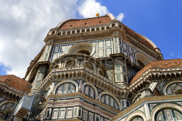 Katedry Święty mikołaj Florencja Toskania Włochy dzień Zdjęcia stock © Elenarts