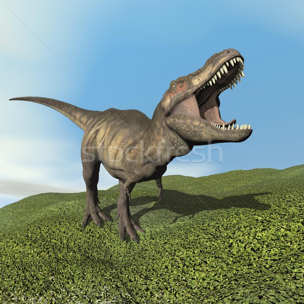 Tyrannosaurus dinosaur - 3D render Stock photo © Elenarts