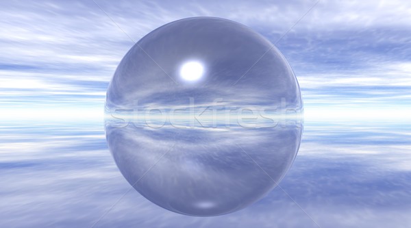Bubble in the sky Stock photo © Elenarts